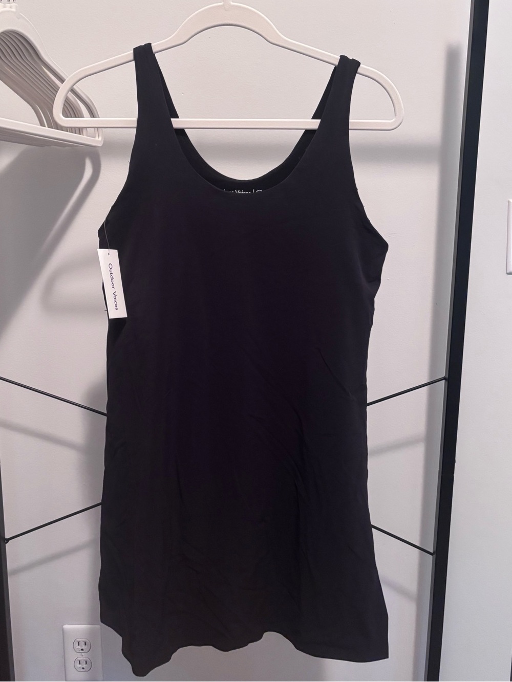 NWT Outdoor Voices Black Jog Dress